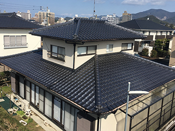 おすすめ屋根葺き替えプラン 和瓦 寄せ棟 福博瓦工業 福岡の屋根 雨漏り修理 屋根リフォームなら